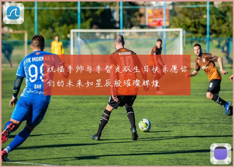 祝福李帅与李智良双生日快乐愿你们的未来如星辰般璀璨辉煌